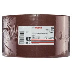  Für Exzenterschleifer J450 Expert for Wood Schleifblattrollen für das Handschleifen Bosch J450 Expert for Wood and Paint, 115 mm x 50 m, G240, für Handschleifen 12375470