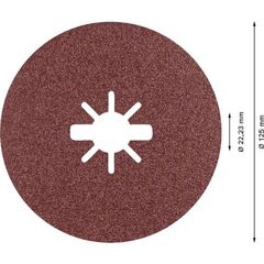  EXPERT R781 Prisma Ceramic X-LOCK Fiberscheiben Bosch EXPERT R781 Prisma Ceramic X-LOCK Fiberscheibe, 125 mm, 22,23 mm, G 80, für kleine Winkelschleifer 12375790