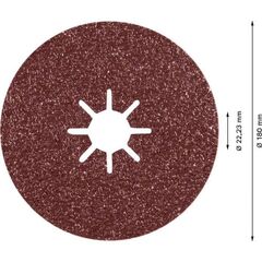  EXPERT R781 Prisma Ceramic Fiberscheiben Bosch EXPERT R781 Prisma Ceramic Fiberscheibe, 180 mm, 22,23 mm, G 36, für große Winkelschleifer mit Spannmutter 12375793