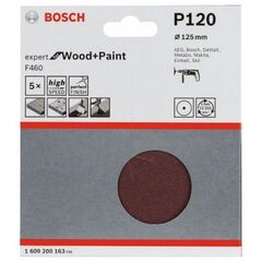  F460 Expert for Wood Schleifpapier für Bohrmaschinen Bosch 5-tlg. Schleifblatt-Set F460, für Bohrmaschinen 12376096