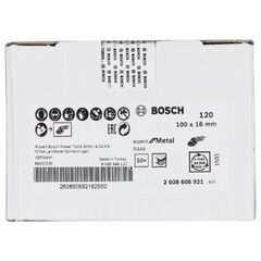  R444 Expert for Metal Fiberschleifscheiben Bosch Fiberschleifscheibe R444, Expert for Metal, für kleine Winkelschleifer 12375915