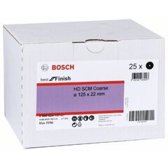  N477 Best for Finish SCM Scheiben für Winkelschleifer Bosch SCM grob 125 mm, für kleine Winkelschleifer 12375987