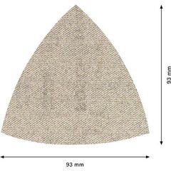  EXPERT M480 Schleifnetze für Deltaschleifer Bosch EXPERT M480 Schleifnetz für Deltaschleifer, 93 mm, G 80, 5-tlg., für Deltaschleifer 12376112