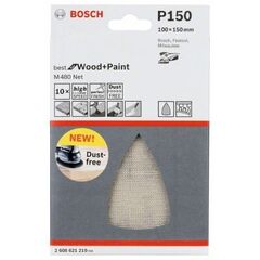  M480 Best for Wood and Paint Schleifnetze für Deltaschleifer Bosch Schleifblatt, für Deltaschleifer 12376226