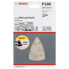 M480 Best for Wood and Paint Schleifnetze für Deltaschleifer Bosch Schleifblatt, für Deltaschleifer 12376212