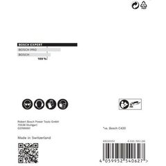  EXPERT M480 Schleifnetze für Deltaschleifer Bosch EXPERT M480 Schleifnetz für Deltaschleifer, 93 mm, G 400, 5-tlg., für Deltaschleifer 12376104