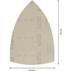  EXPERT M480 Schleifnetz-Sets für Multischleifer Bosch EXPERT M480 Schleifnetz für Multischleifer 100 x 150 mm, G 220, 10-tlg., für Multischleifer 12376119