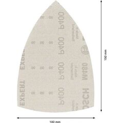  EXPERT M480 Schleifnetz-Sets für Multischleifer Bosch EXPERT M480 Schleifnetz für Multischleifer 100 x 150 mm, G 400, 10-tlg., für Multischleifer 12376113