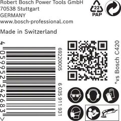  EXPERT C470 Schleifblatt für Deltaschleifer Bosch EXPERT C470 Schleifpapier für Deltaschleifer, 93 mm, G 120, 50 Stück, für Deltaschleifer 12376124