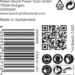  EXPERT C470 Schleifblatt für Deltaschleifer Bosch EXPERT C470 Schleifpapier für Deltaschleifer, 93 mm, G 320, 50 Stück, für Deltaschleifer 12376137
