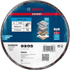  EXPERT N880 Vliesscheiben für Exzenterschleifer Bosch EXPERT N880 Vliesscheibe für Exzenterschleifer, 150 mm, mittel, 5-tlg., für Exzenterschleifer 12376243