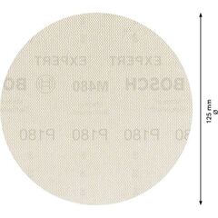  EXPERT M480 Schleifnetze für Exzenterschleifer Bosch EXPERT M480 Schleifnetz für Exzenterschleifer, 125 mm, G 180, 5 Stück, für Exzenterschleifer 12376257