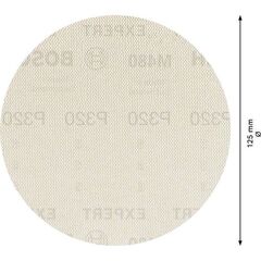  EXPERT M480 Schleifnetze für Exzenterschleifer Bosch EXPERT M480 Schleifnetz für Exzenterschleifer, 125 mm, G 320, 5 Stück, für Exzenterschleifer 12376265