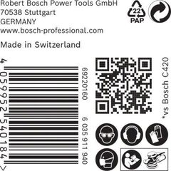 EXPERT M480 Schleifnetze für Exzenterschleifer Bosch EXPERT M480 Schleifnetz für Exzenterschleifer, 125 mm, G 80, 50 Stück, für Exzenterschleifer 12376264