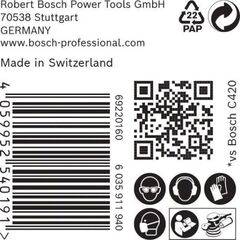  EXPERT M480 Schleifnetze für Exzenterschleifer Bosch EXPERT M480 Schleifnetz für Exzenterschleifer, 125 mm, G 100, 50 Stück, für Exzenterschleifer 12376263