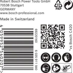  EXPERT M480 Schleifnetze für Exzenterschleifer Bosch EXPERT M480 Schleifnetz für Exzenterschleifer, 125 mm, G 120, 50 Stück, für Exzenterschleifer 12376262