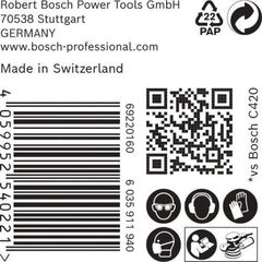  EXPERT M480 Schleifnetze für Exzenterschleifer Bosch EXPERT M480 Schleifnetz für Exzenterschleifer, 125 mm, G 180, 50 Stück, für Exzenterschleifer 12376271