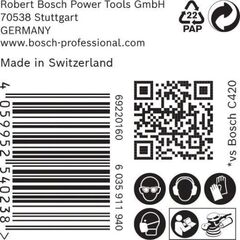  EXPERT M480 Schleifnetze für Exzenterschleifer Bosch EXPERT M480 Schleifnetz für Exzenterschleifer, 125 mm, G 220, 50 Stück, für Exzenterschleifer 12376280