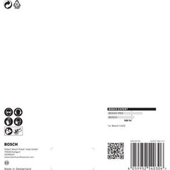  EXPERT M480 Schleifnetze für Exzenterschleifer Bosch EXPERT M480 Schleifnetz für Exzenterschleifer, 150 mm, G 150, 5 Stück, für Exzenterschleifer 12376274