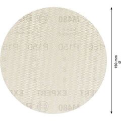  EXPERT M480 Schleifnetze für Exzenterschleifer Bosch EXPERT M480 Schleifnetz für Exzenterschleifer, 150 mm, G 150, 5 Stück, für Exzenterschleifer 12376274