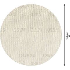  EXPERT M480 Schleifnetze für Exzenterschleifer Bosch EXPERT M480 Schleifnetz für Exzenterschleifer, 150 mm, G 220, 5 Stück, für Exzenterschleifer 12376266