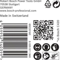 EXPERT M480 Schleifnetze für Exzenterschleifer Bosch EXPERT M480 Schleifnetz für Exzenterschleifer, 150 mm, G 150, 50 Stück, für Exzenterschleifer 12376275