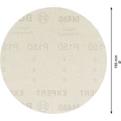  EXPERT M480 Schleifnetze für Exzenterschleifer Bosch EXPERT M480 Schleifnetz für Exzenterschleifer, 150 mm, G 150, 50 Stück, für Exzenterschleifer 12376275