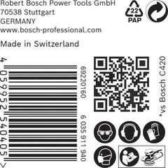  EXPERT M480 Schleifnetze für Exzenterschleifer Bosch EXPERT M480 Schleifnetz für Exzenterschleifer, 150 mm, G 180, 50 Stück, für Exzenterschleifer 12376254