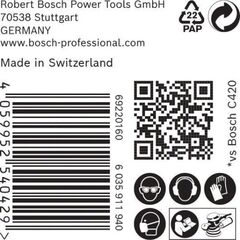  EXPERT M480 Schleifnetze für Exzenterschleifer Bosch EXPERT M480 Schleifnetz für Exzenterschleifer, 150 mm, G 240, 50 Stück, für Exzenterschleifer 12376269