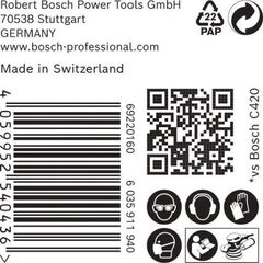  EXPERT M480 Schleifnetze für Exzenterschleifer Bosch EXPERT M480 Schleifnetz für Exzenterschleifer, 150 mm, G 320, 50 Stück, für Exzenterschleifer 12376253