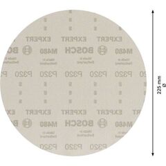  EXPERT M480 Schleifnetze für Trockenbauschleifer Bosch EXPERT M480 Schleifnetz für Trockenbauschleifer, 225 mm, G 320, 25-tlg., für Trockenbauschleifer 12376294