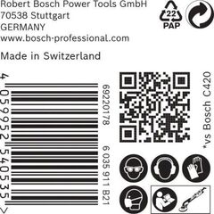  EXPERT M480 Schleifnetze für Trockenbauschleifer Bosch EXPERT M480 Schleifnetz für Trockenbauschleifer, 225 mm, G 400, 25-tlg., für Trockenbauschleifer 12376293