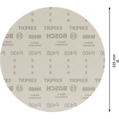  EXPERT M480 Schleifnetze für Trockenbauschleifer Bosch EXPERT M480 Schleifnetz für Trockenbauschleifer, 225 mm, G 400, 25-tlg., für Trockenbauschleifer 12376293