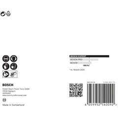  EXPERT M480 Schleifnetze für Exzenterschleifer Bosch EXPERT M480 Schleifnetz für Exzenterschleifer, 125 mm, G 80, 5 Stück, für Exzenterschleifer 12376282