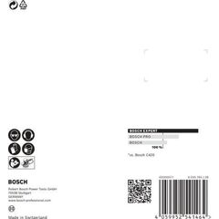  EXPERT C470 Schleifblatt mit 8 Löchern für Exzenterschleifer Bosch EXPERT C470 Schleifpapier mit 8 Löchern für Exzenterschleifer, 125 mm, G 180, 5-tlg., für Exzenterschleifer 12376333