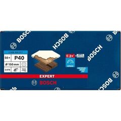  EXPERT C470 Schleifblatt mit 6 Löchern für Exzenterschleifer Bosch EXPERT C470 Schleifpapier mit 6 Löchern für Exzenterschleifer, 150 mm, G 40, 50-tlg., für Exzenterschleifer 12376297