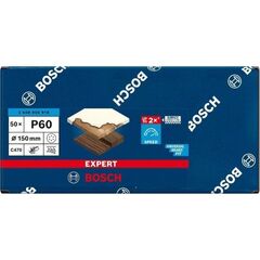  EXPERT C470 Schleifblatt mit 6 Löchern für Exzenterschleifer Bosch EXPERT C470 Schleifpapier mit 6 Löchern für Exzenterschleifer, 150 mm, G 60, 50-tlg., für Exzenterschleifer 12376306