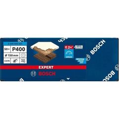  EXPERT C470 Schleifblatt mit 6 Löchern für Exzenterschleifer Bosch EXPERT C470 Schleifpapier mit 6 Löchern für Exzenterschleifer, 150 mm, G 400, 50-tlg., für Exzenterschleifer 12376314