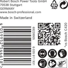  EXPERT C470 Schleifblatt mit 6 Löchern für Exzenterschleifer Bosch EXPERT C470 Schleifpapier mit 6 Löchern für Exzenterschleifer, 150 mm, G 220, 50-tlg., für Exzenterschleifer 12376307
