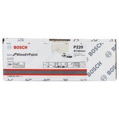  C470 Best for Wood and Paint Schleifpapier für Exzenterschleifer Bosch Schleifblatt C470, 50er-Pack, für Exzenterschleifer 12376422