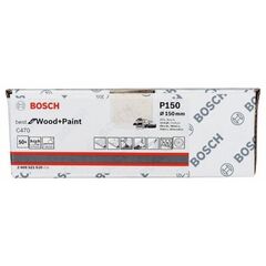  C470 Best for Wood and Paint Schleifpapier für Exzenterschleifer Bosch Schleifblatt C470, 50er-Pack, für Exzenterschleifer 12376427