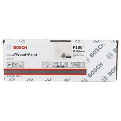  C470 Best for Wood and Paint Schleifpapier für Exzenterschleifer Bosch Schleifblatt C470, 50er-Pack, für Exzenterschleifer 12376449