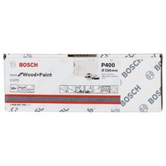  C470 Best for Wood and Paint Schleifpapier für Exzenterschleifer Bosch Schleifblatt C470, 50er-Pack, für Exzenterschleifer 12376418