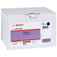  N880 Vliesscheiben für Exzenterschleifer Bosch Vliesscheibe, Medium A, 125 mm, für Exzenterschleifer 12376411