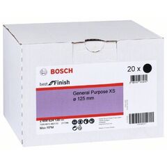  N880 Vliesscheiben für Exzenterschleifer Bosch Vliesscheibe Allzweck, 125 mm, für Exzenterschleifer 12376396