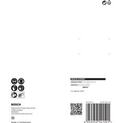  EXPERT C470 Schleifblatt-Sets mit 8 Löchern für Exzenterschleifer Bosch EXPERT C470 Schleifpapier-Set für Exzenterschleifer, 125 mm, 8 Löcher, G 60/120/240, 6-tlg., für Exzenterschleifer 12376384
