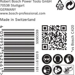  EXPERT C470 Schleifblatt mit 8 Löchern für Exzenterschleifer Bosch EXPERT C470 Schleifpapier mit 8 Löchern für Exzenterschleifer, 125 mm, G 40, 50-tlg., für Exzenterschleifer 12376319