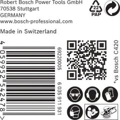  EXPERT C470 Schleifblatt mit 8 Löchern für Exzenterschleifer Bosch EXPERT C470 Schleifpapier mit 8 Löchern für Exzenterschleifer, 125 mm, G 60, 50-tlg., für Exzenterschleifer 12376328