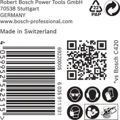  EXPERT C470 Schleifblatt mit 8 Löchern für Exzenterschleifer Bosch EXPERT C470 Schleifpapier mit 8 Löchern für Exzenterschleifer, 125 mm, G 180, 50-tlg., für Exzenterschleifer 12376338