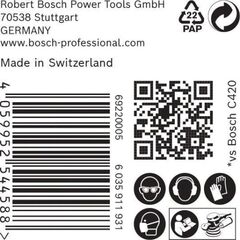 EXPERT C470 Schleifblatt mit 8 Löchern für Exzenterschleifer Bosch EXPERT C470 Schleifpapier mit 8 Löchern für Exzenterschleifer, 125 mm, G 150, 50-tlg., für Exzenterschleifer 12376327